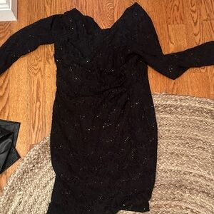 Ralph Lauren Black Long Sleeve Dress